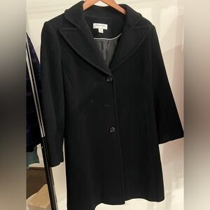 Preston & York Elegant Black Trench Coat